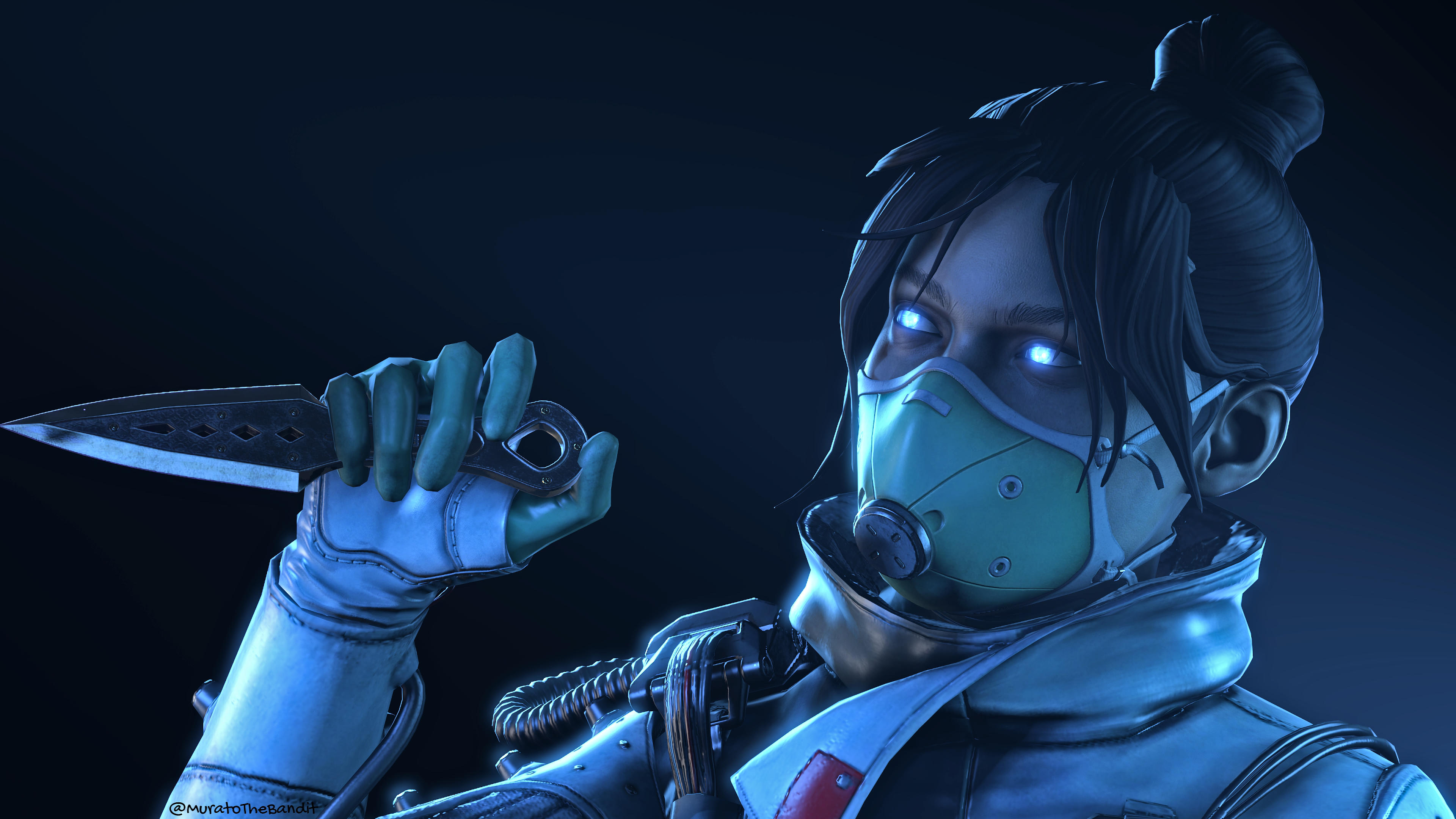 Apex Legends Wraith Kunai Heirloom 4k Wallpaper