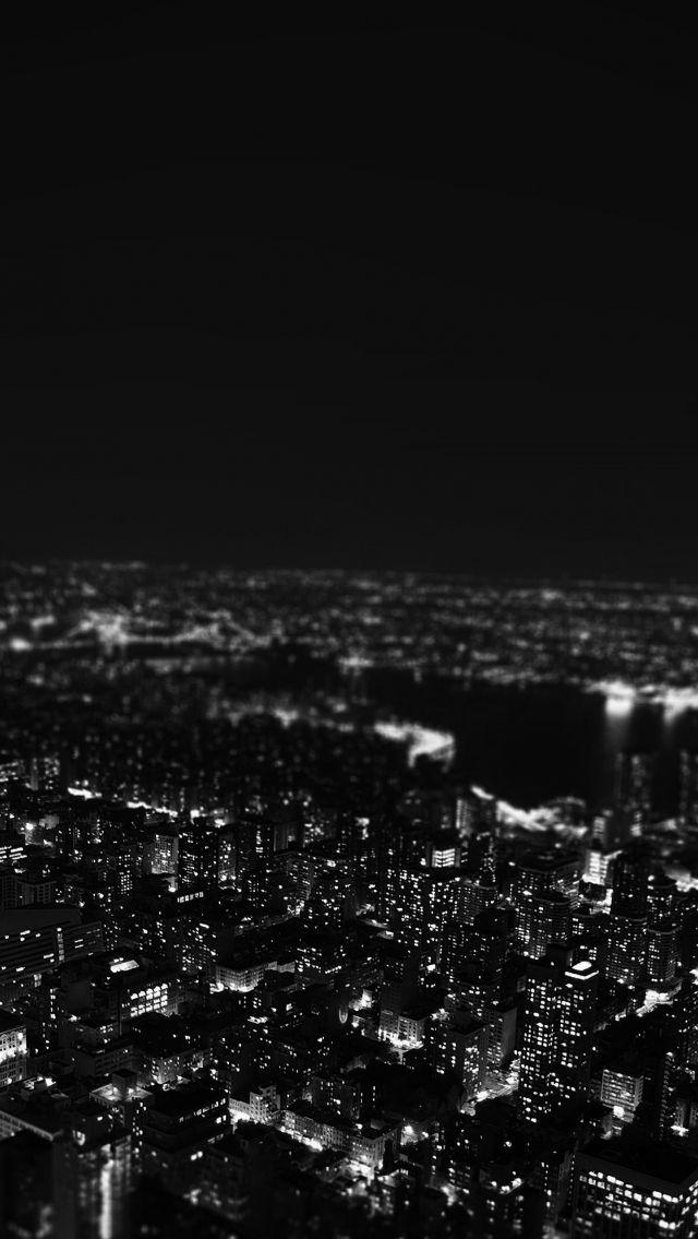 HD Wallpaper From Above Link City Lights