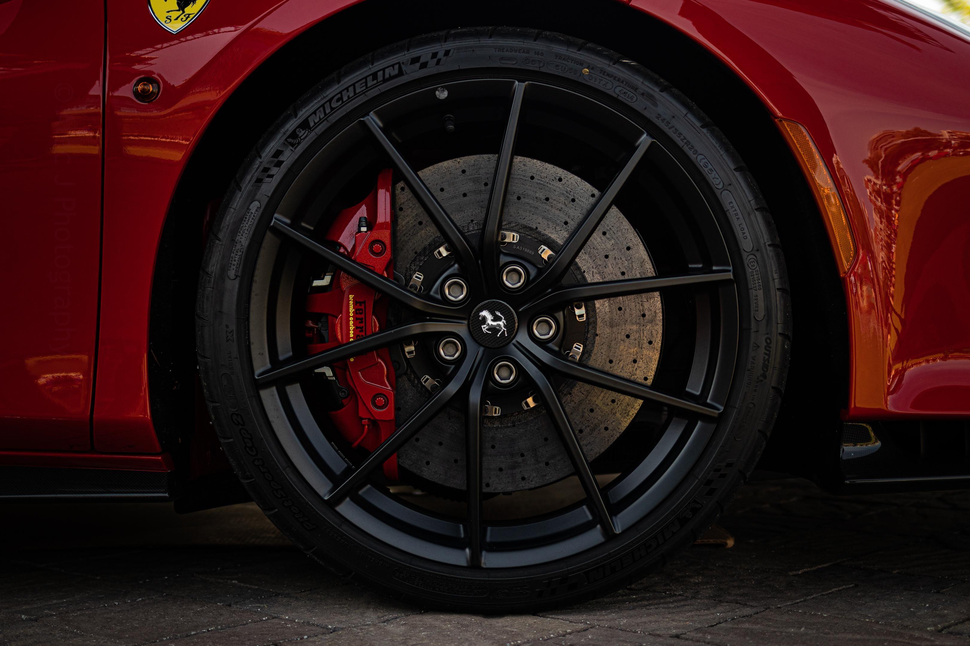 Ferrari Wheel HD Wallpaper Tire R