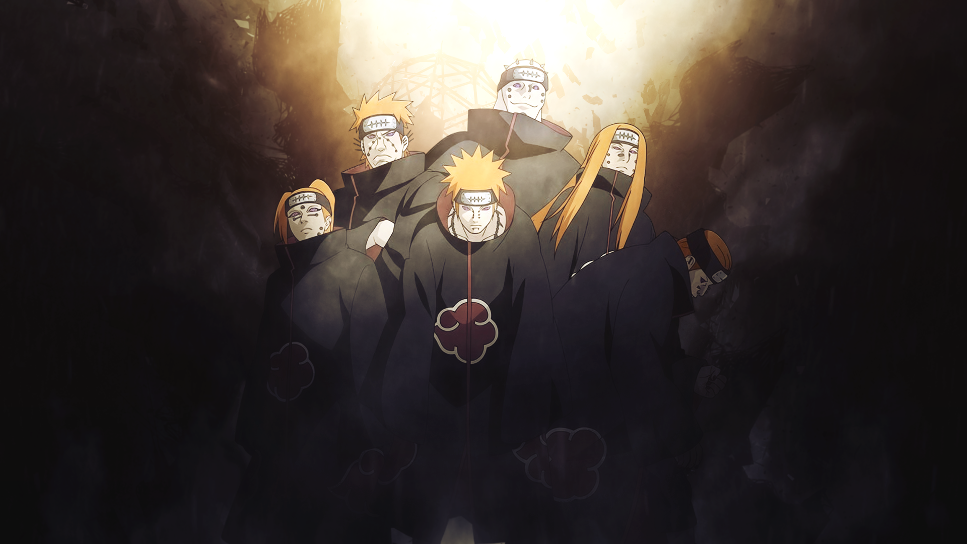 The Six Paths Of Pain Wallpaper By Strengxd