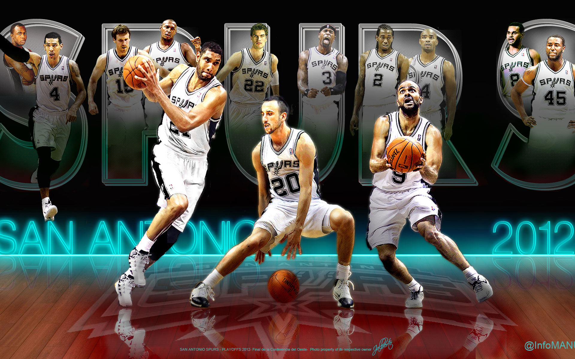 San Antonio Spurs Wallpaper Background