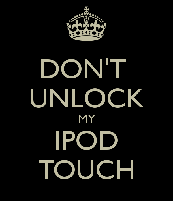 Don T Unlock My Ipod Touch Keep Calm And Carry On Image Generator