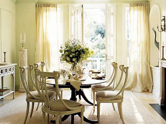 French Country Interior Design For Elegant Dining
