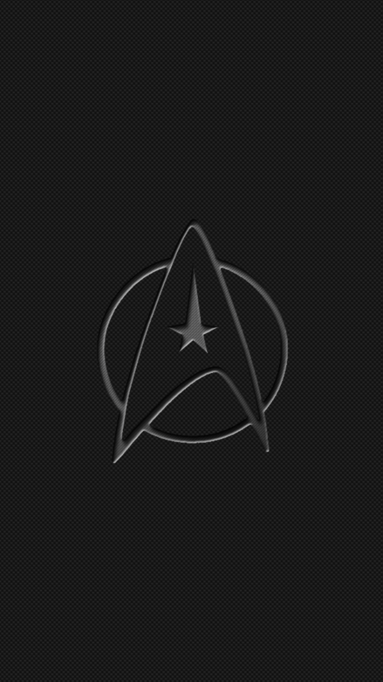 Star Trek Logo iPhone Wallpaper Top