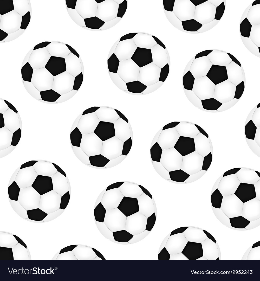 Background Soccer Balls Royalty Vector Image