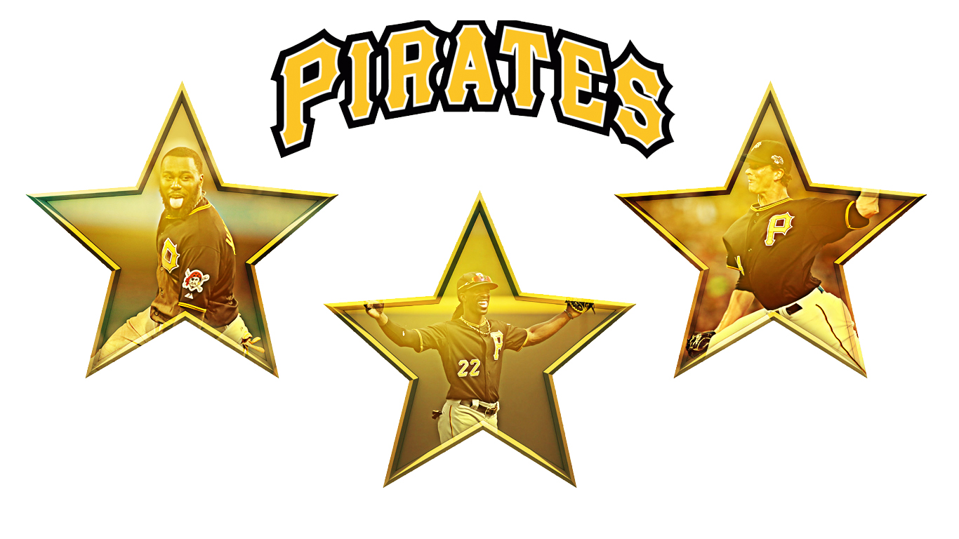 Harrison Andrew Mccutchen Tony Watson Pirates All Stars Wallpaper