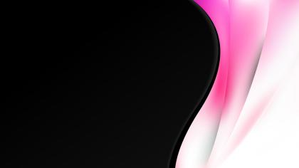 Pink Black And White Curve Background Wallpaper