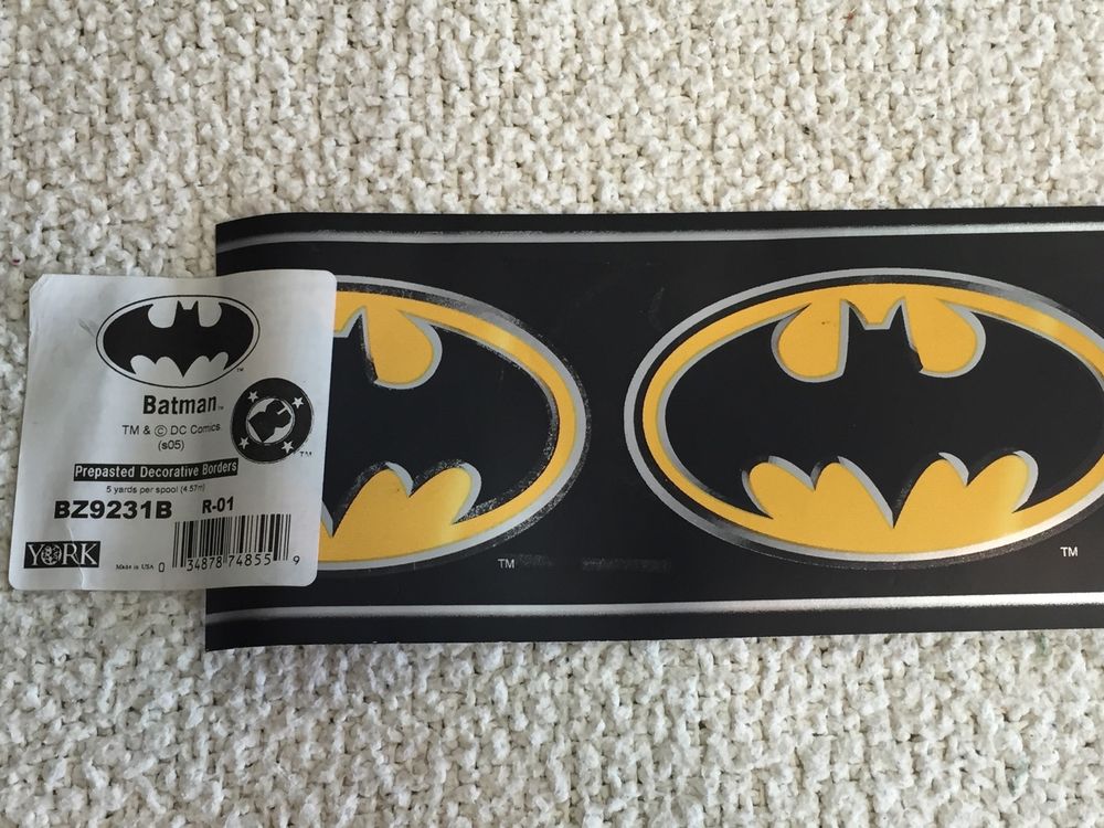 Batman Wallpaper Border eBay
