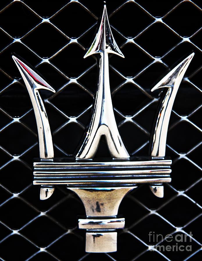 Maserati Emblem Photograph By Tom Griffithe Fine Art America