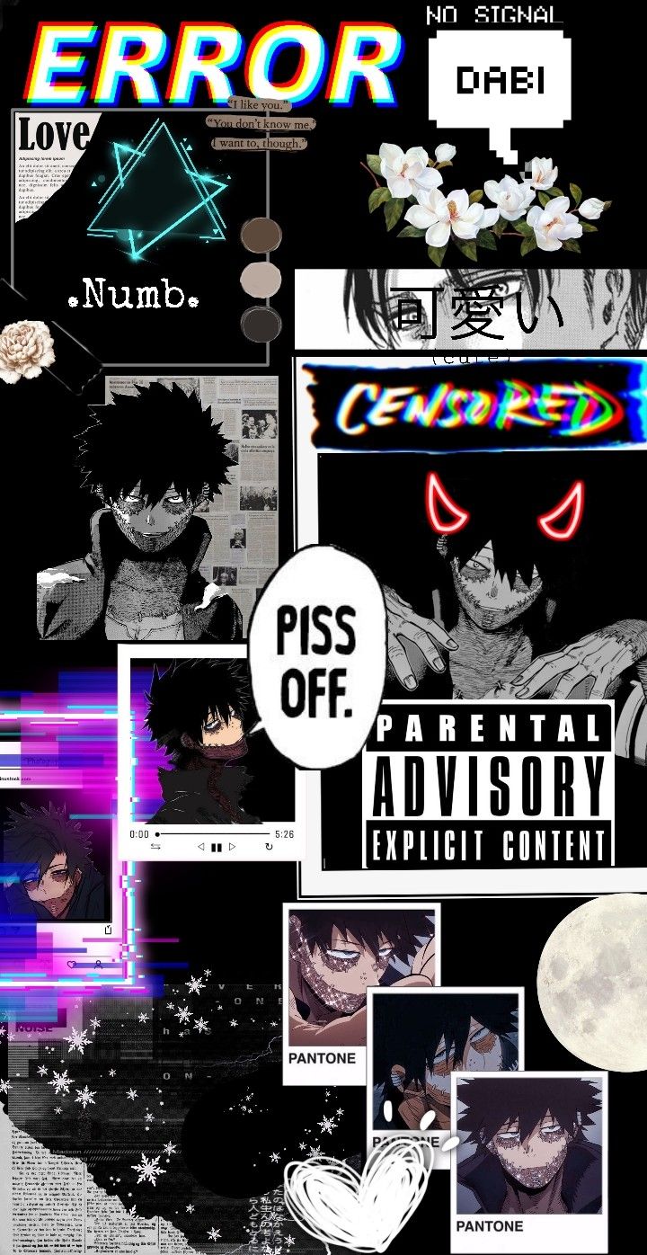 Dabi Dark Asthetic Wallpaper