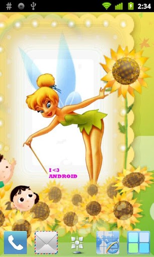 Bigger Tinkerbell Live Wallpaper HD For Android Screenshot