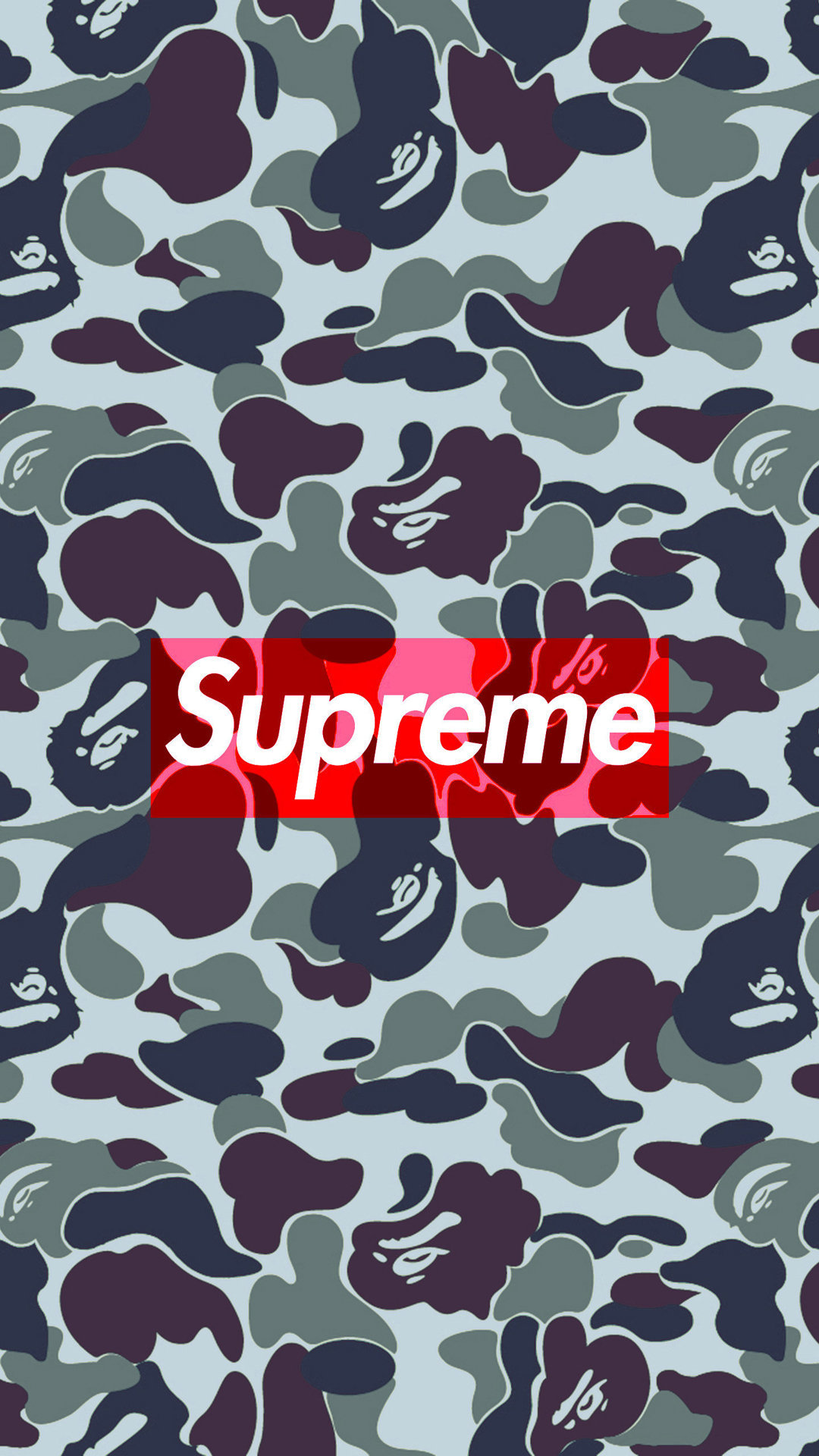 Clip Royalty Free Download Collection Of Wallpaper - Mickey Mouse Bape  Supreme, HD Png Download , Transparent Png Image - PNGitem