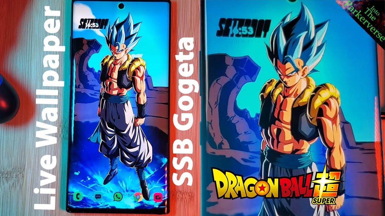Dragonball Super Ssb Gogeta Live Wallpaper Android Homescreen