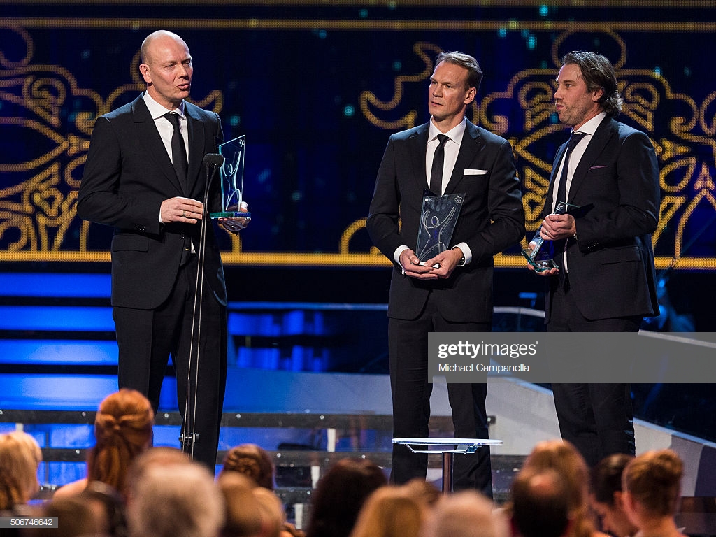Patrik Forsberg Mats Sundin And Nicklas Lidstrom Win An Honorary