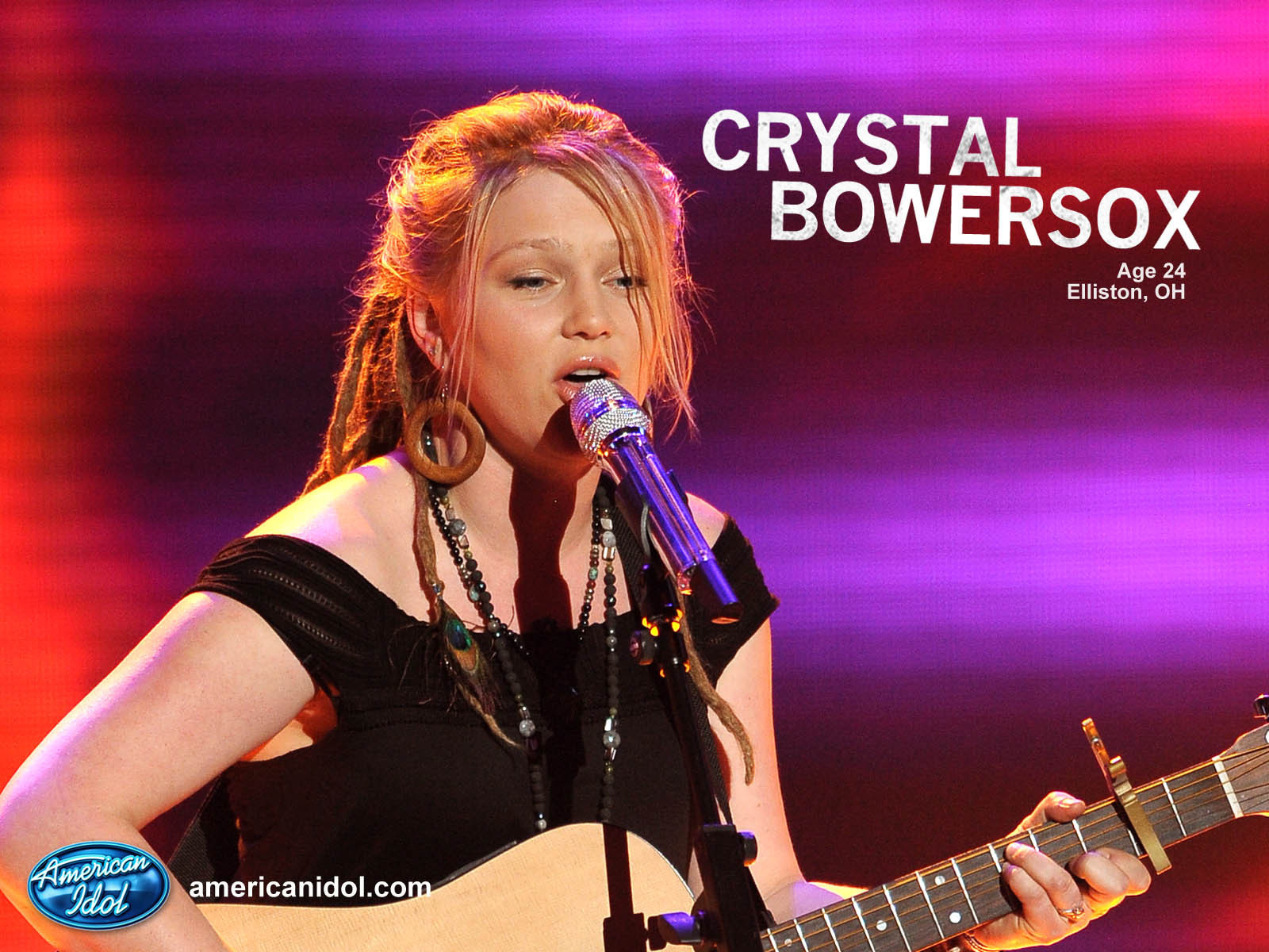 Crystal American Idol Wallpaper Bowersox