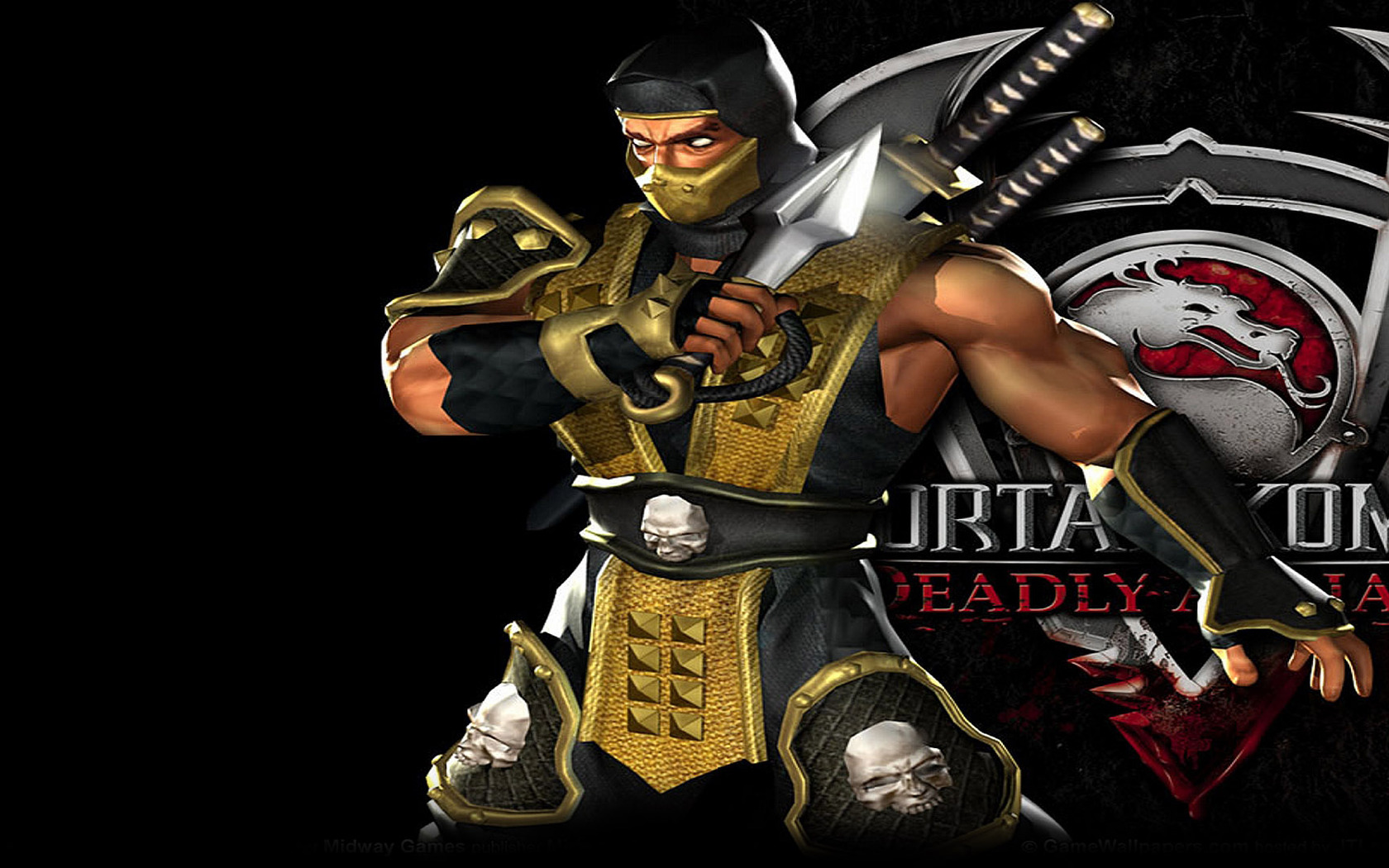 Scorpion Mortal Kombat Deadly Alliance Wallpaper