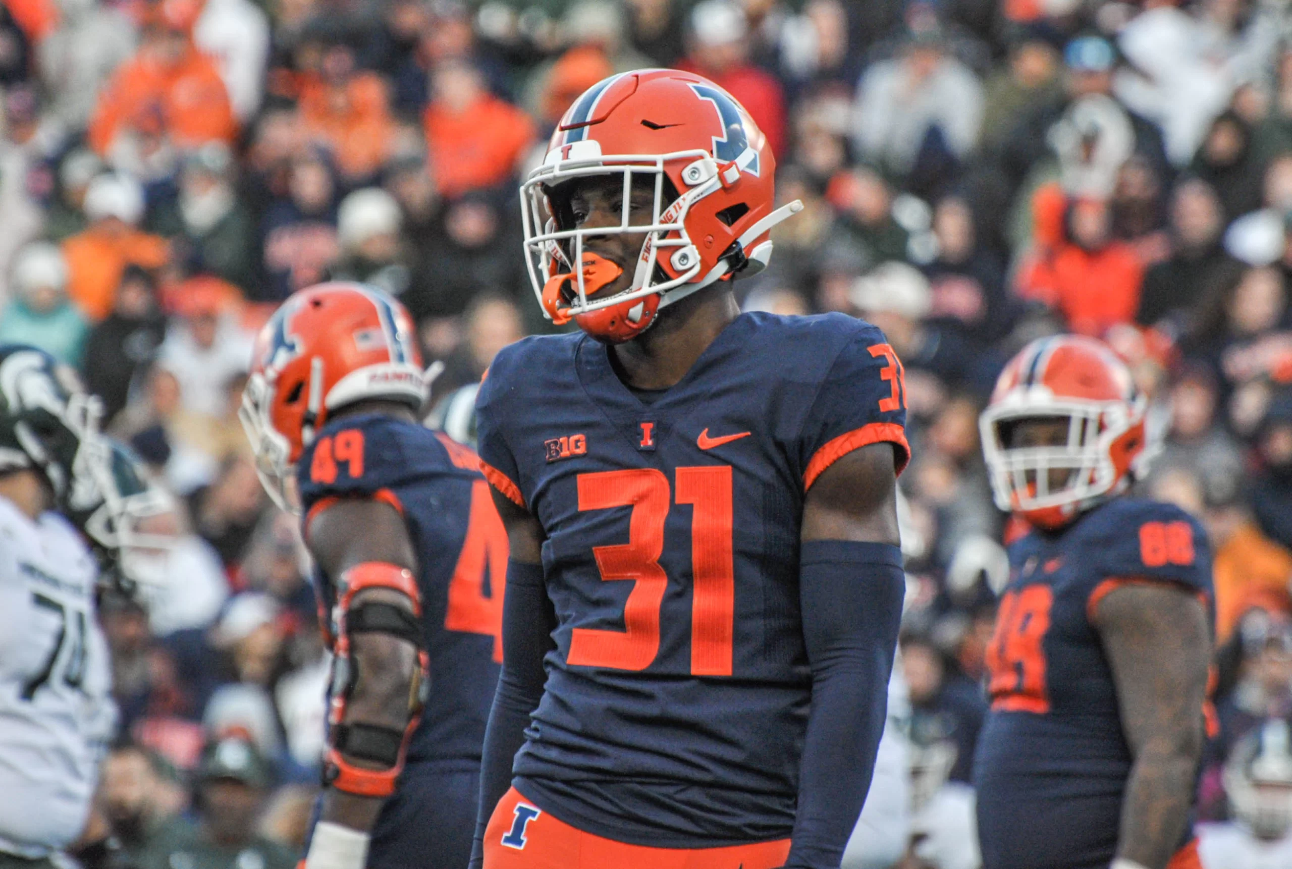 🔥 Free download Illinois football keeps it close falls late to Michigan ...