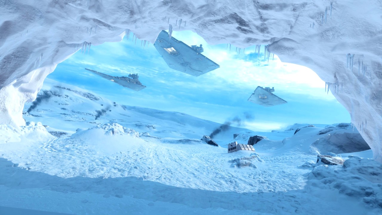 Star Wars Battlefront Hoth Arctic Ambience With Battle Sounds