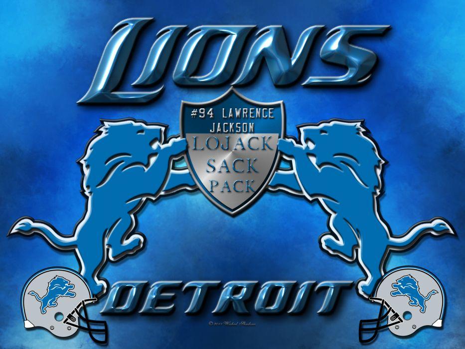 Detroit Lions Nfl Football Te Wallpaper