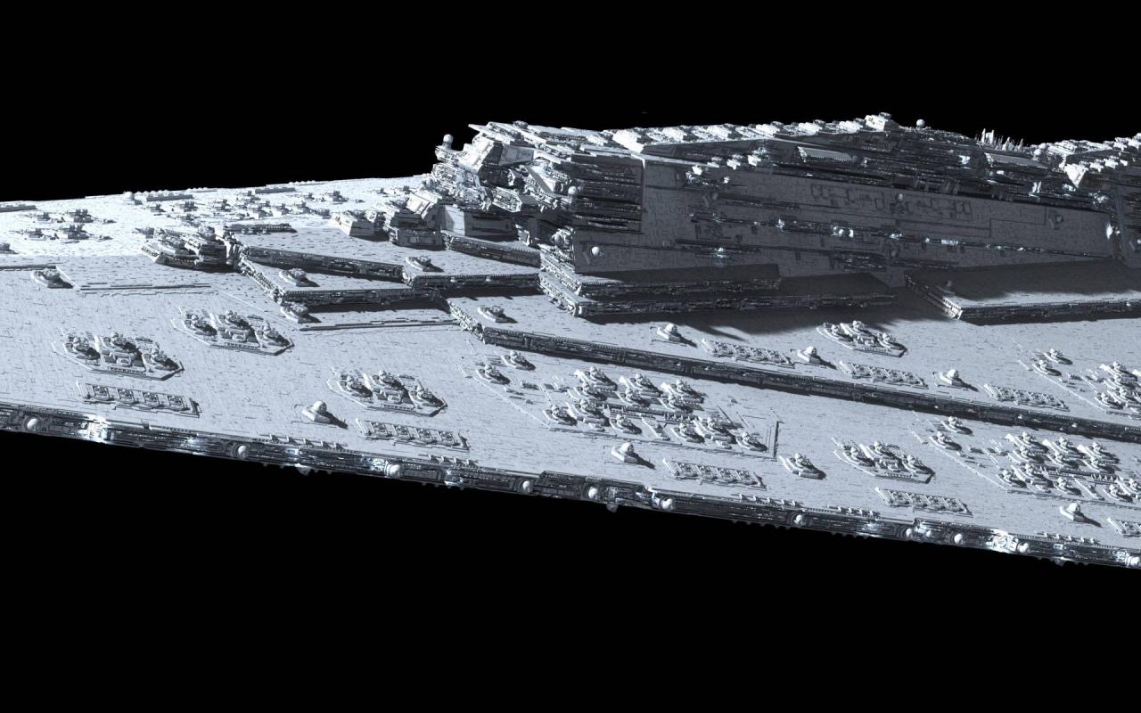 Panoramic Star Destroyer Wallpaper Hq