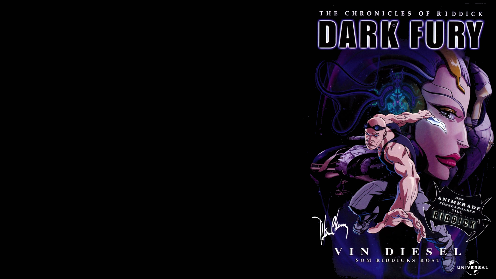 The Chronicles Of Riddick Dark Fury Vin Diesel Wallpaper