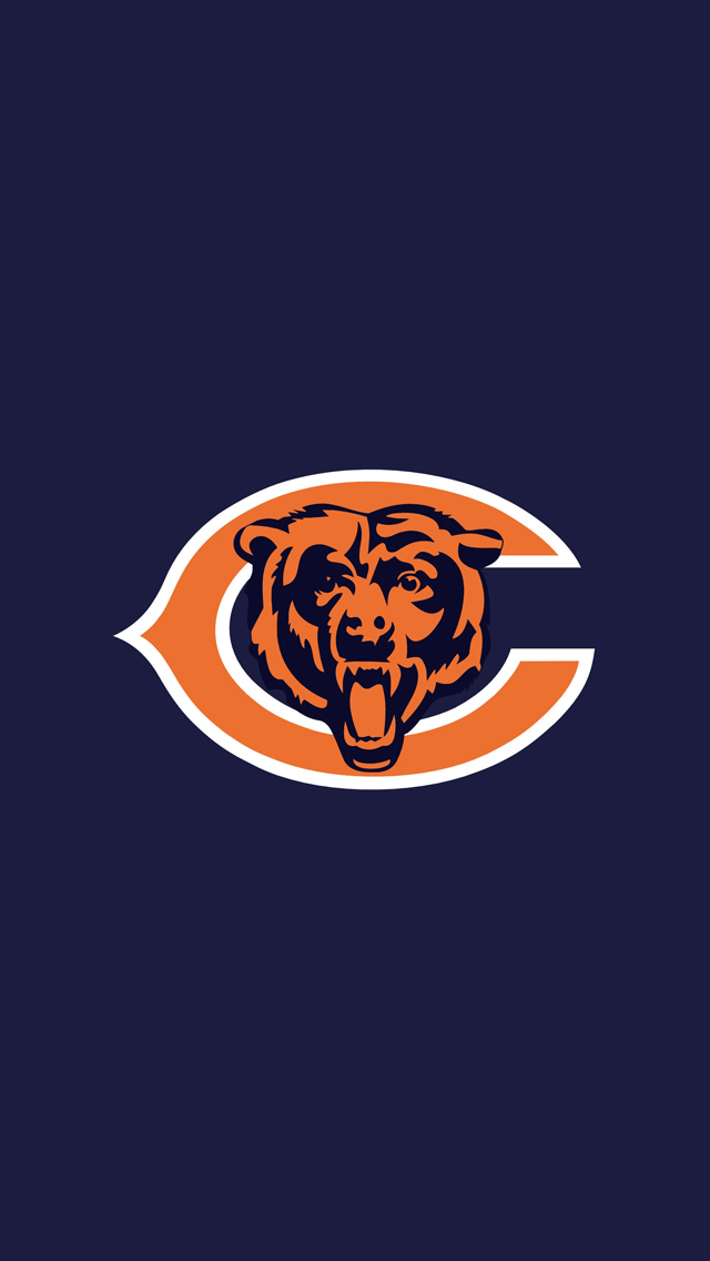 Chicago Bears Logo iPhone Wallpaper