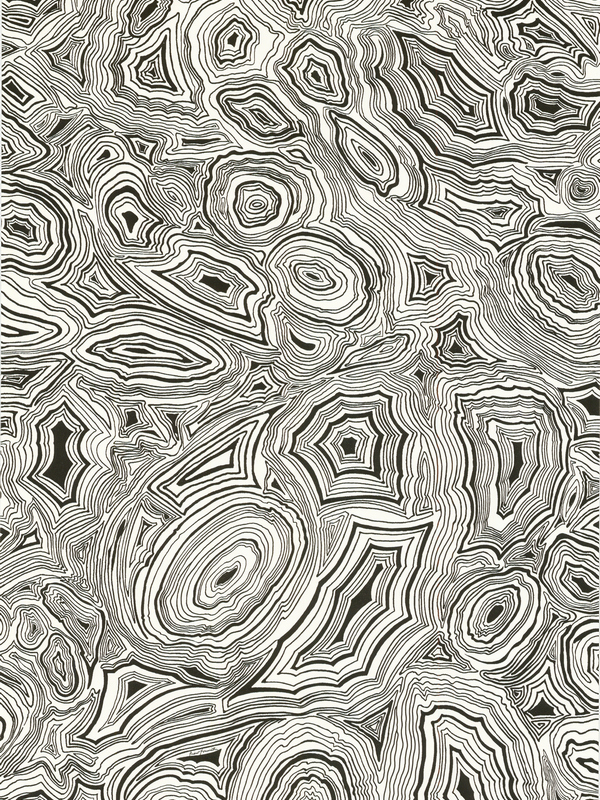 Cole and Son Designer Wallpaper   Fornasetti Malachite 600x800
