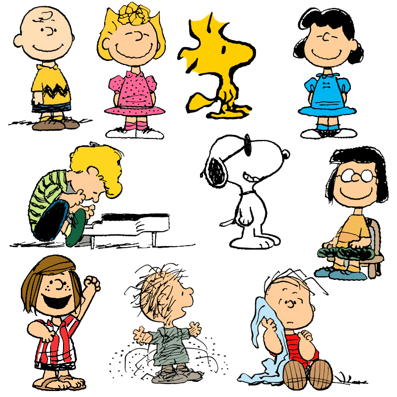 Charlie Brown Peanuts Characters Names 800x800