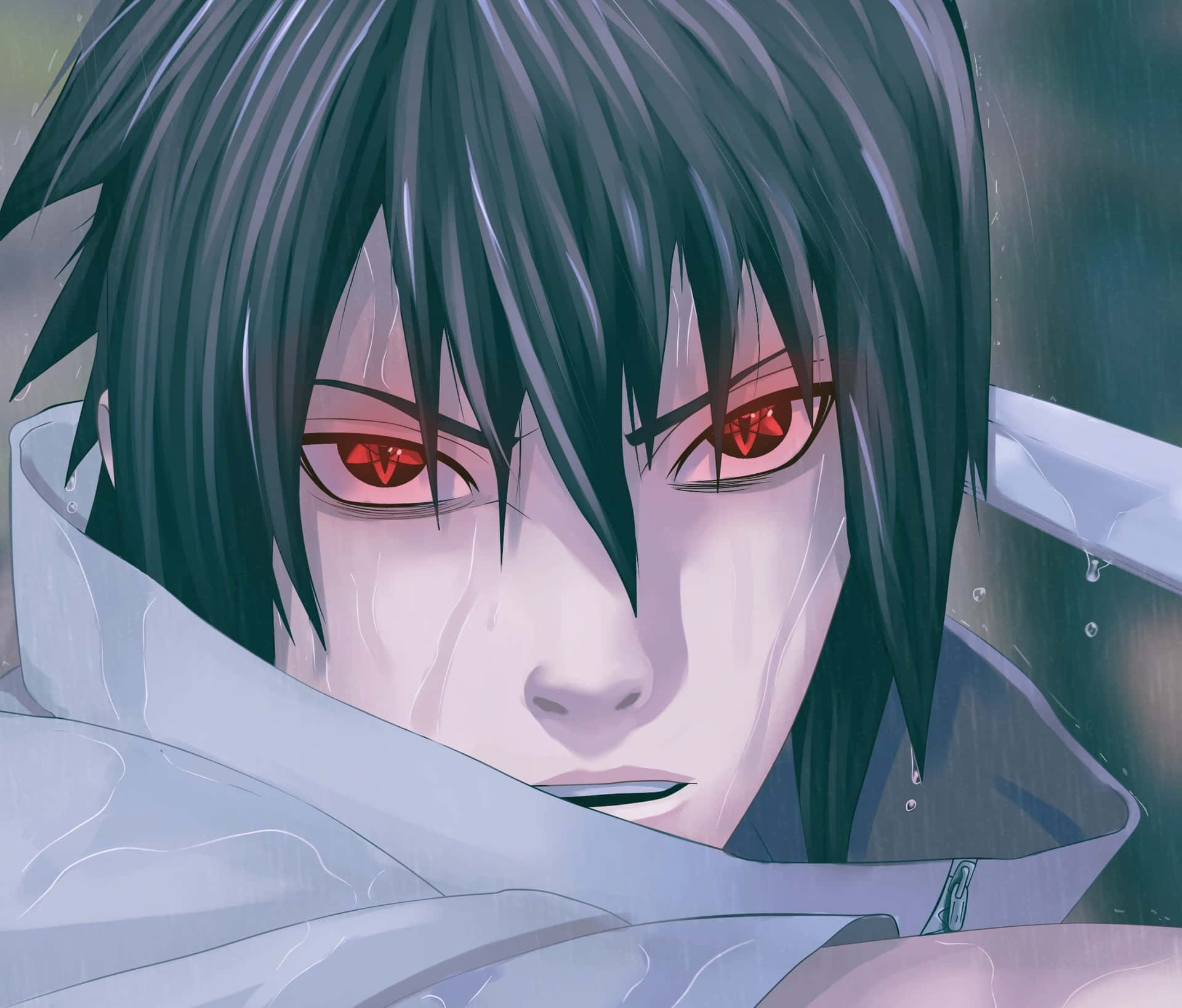 Sasuke Face Wallpaper