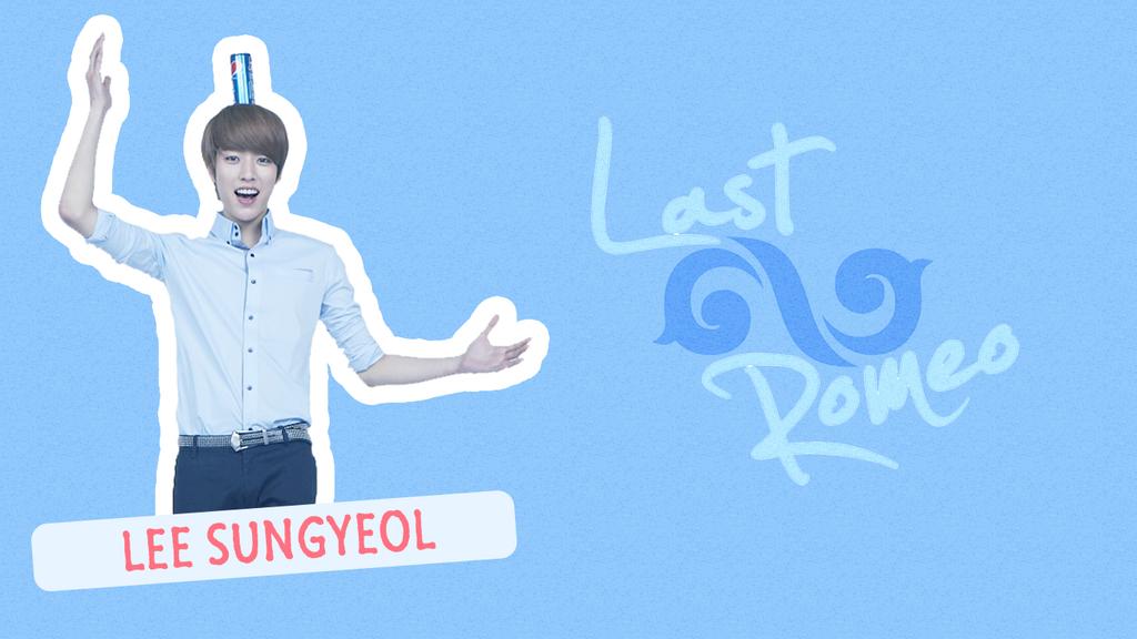 Infinite Last Romeo Pepsi Wallpaper Set Sungyeol By Xiearf On