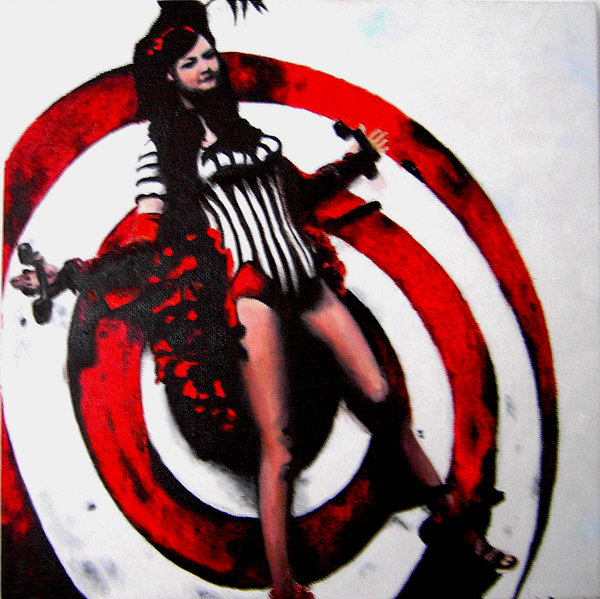 Meg With White Stripes By Avantalia