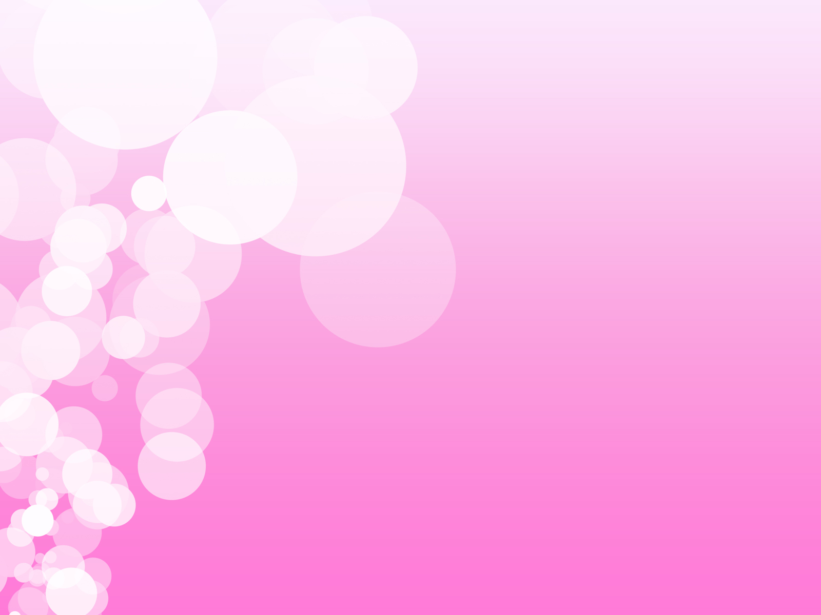 Bubbles On Pink Background For Powerpoint Abstract