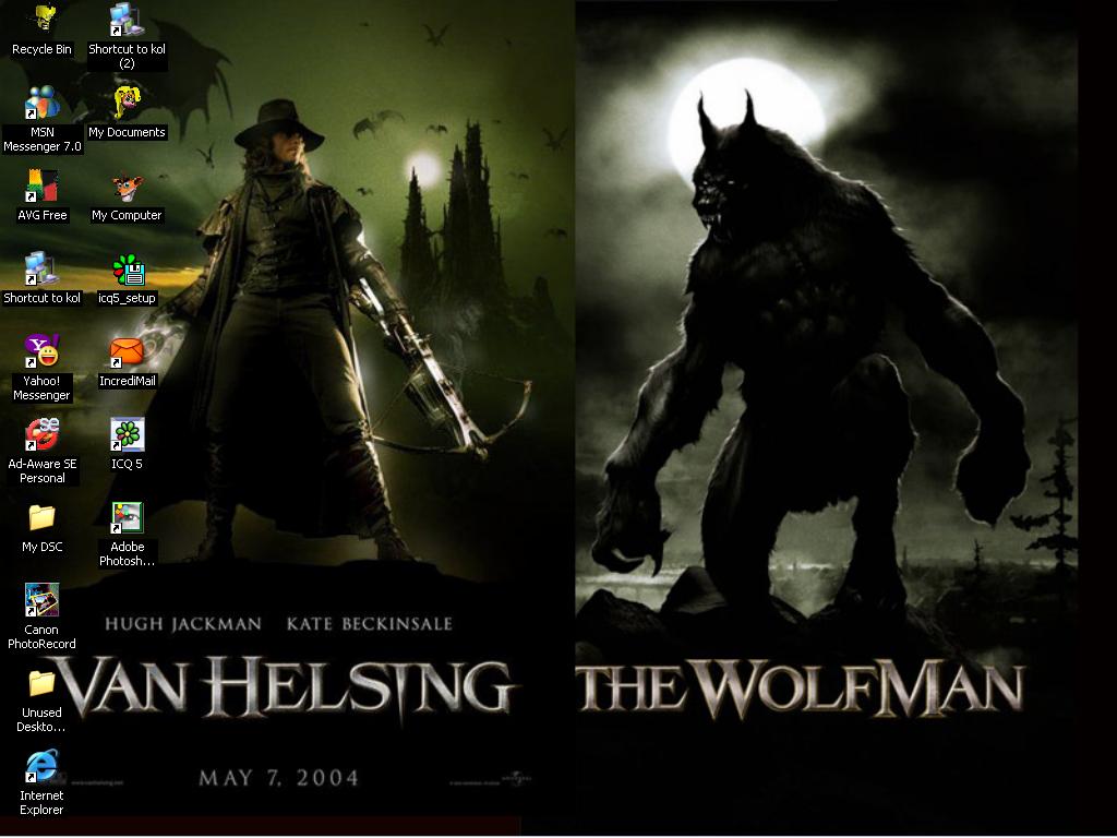 Van Helsing And Werewolf Paper By Ashncrash