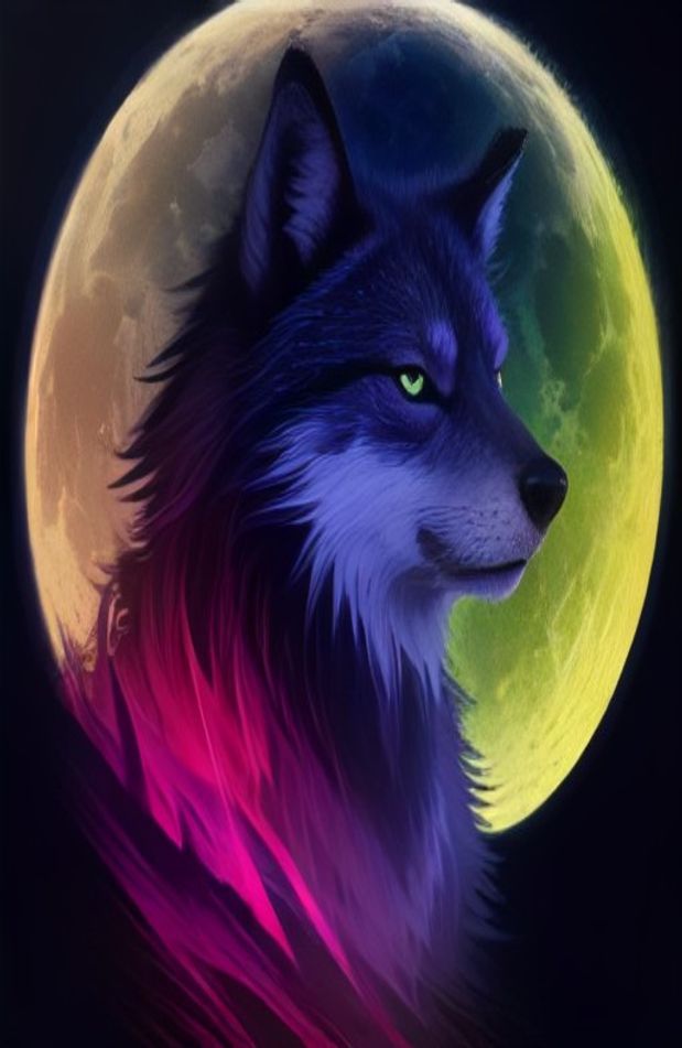 Neon Animal Wallpaper