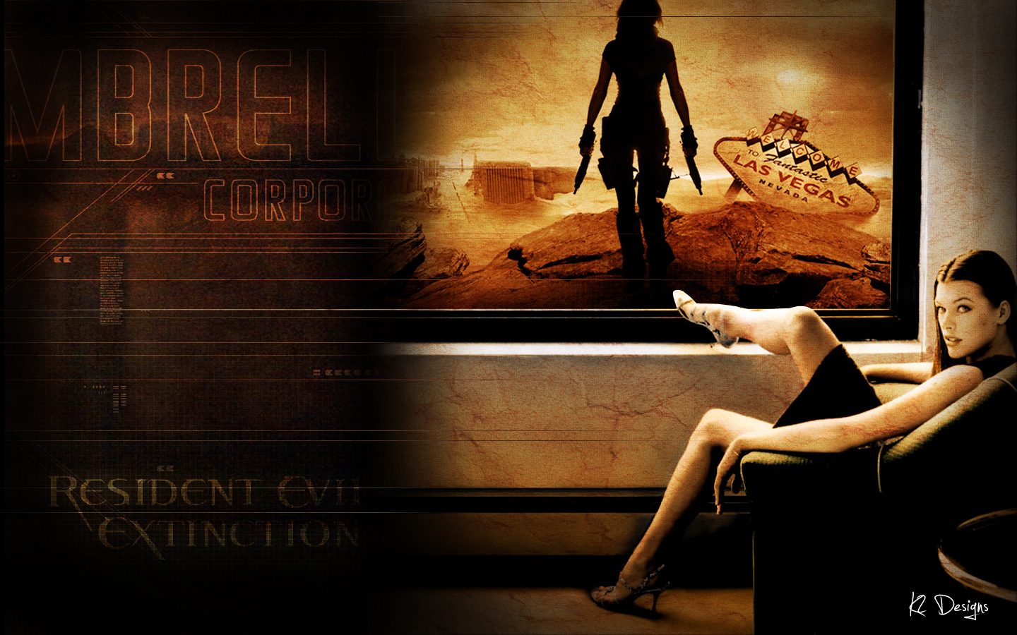 Resident Evil Extinction Movie Wallpaper