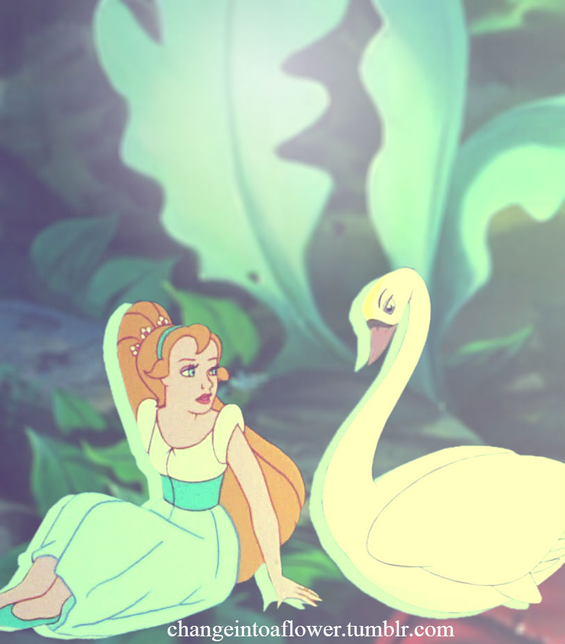 Disney Crossover Image Thumbelina Odette HD Wallpaper And Background