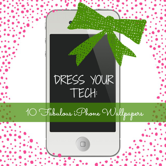 Dress Your Tech Fabulous And iPhone Wallpaper Ellie