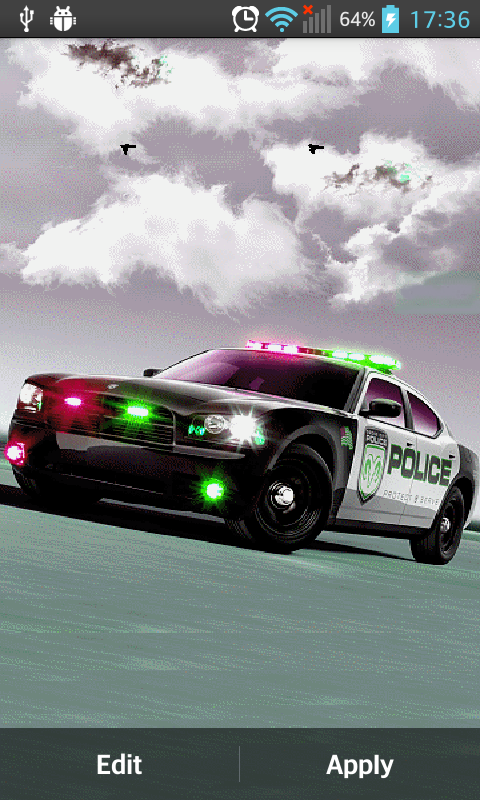 Police Car Live Wallpaper Screenshot