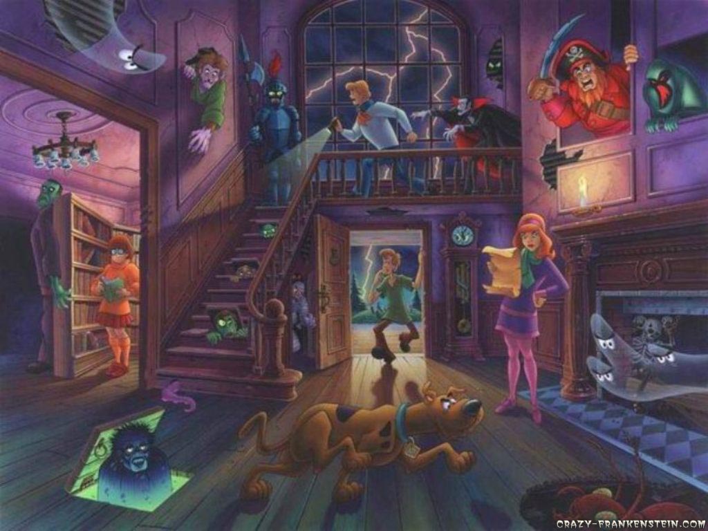 Scoobys Haunted Mansion Wallpaper