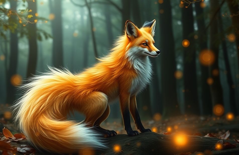 Nine Tails HD Wallpaper
