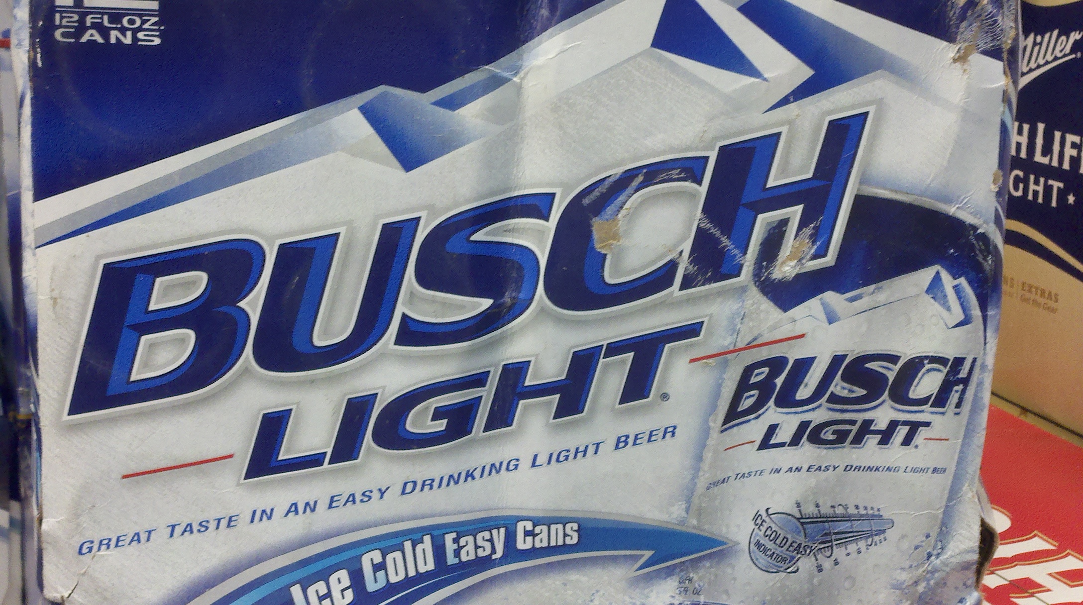 Busch Beer Logo Is Made With H Bush