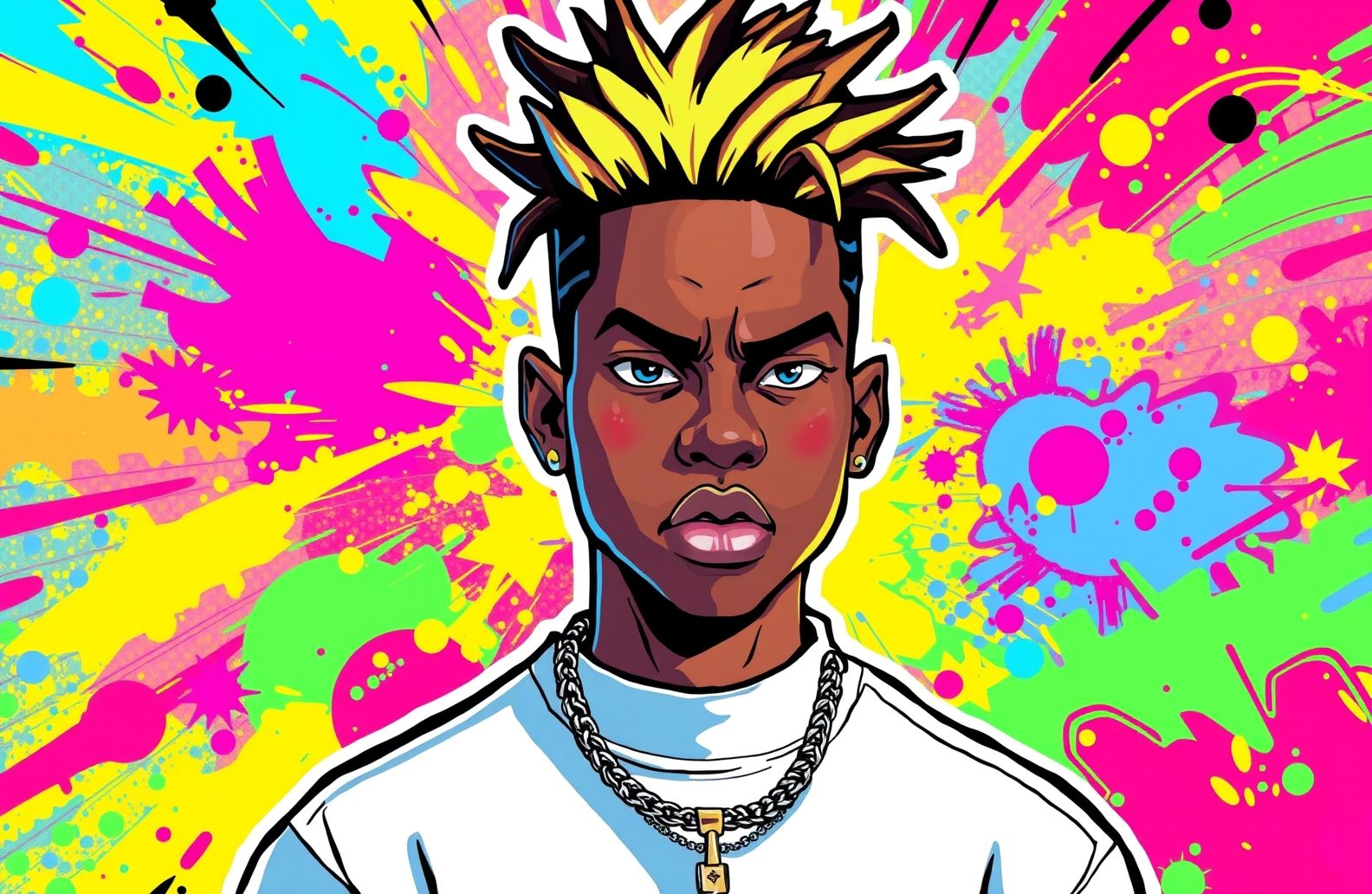 Cartoon Xxxtentacion Wallpaper