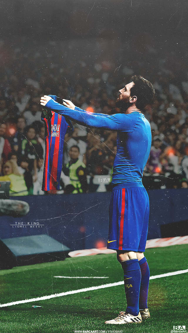 Barcaart Lionel Messi