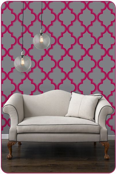 Movable Wall Paper Ideas Color Tempaper Marrakesh