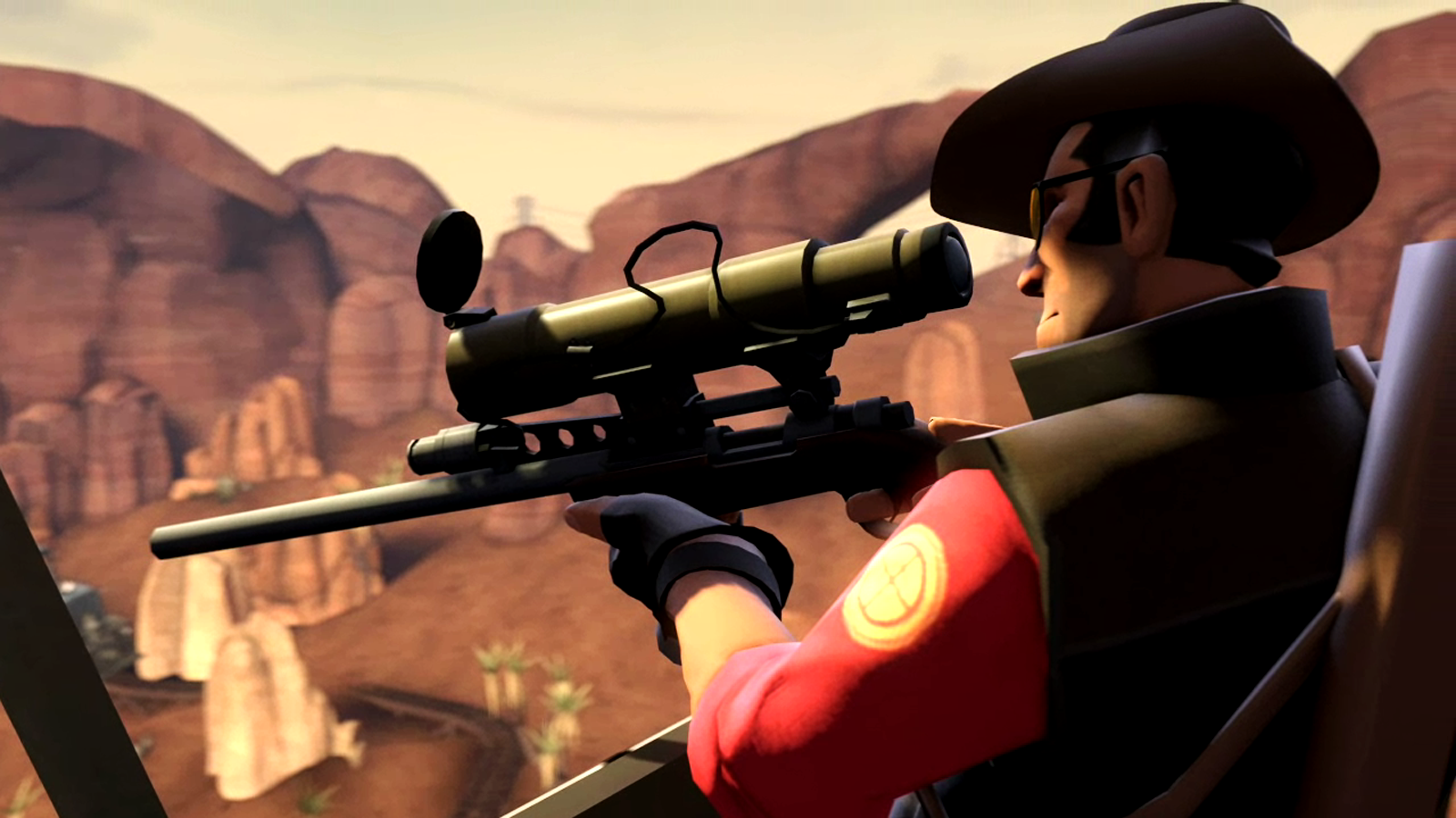 Team Fortress HD Sniper Wallpaper
