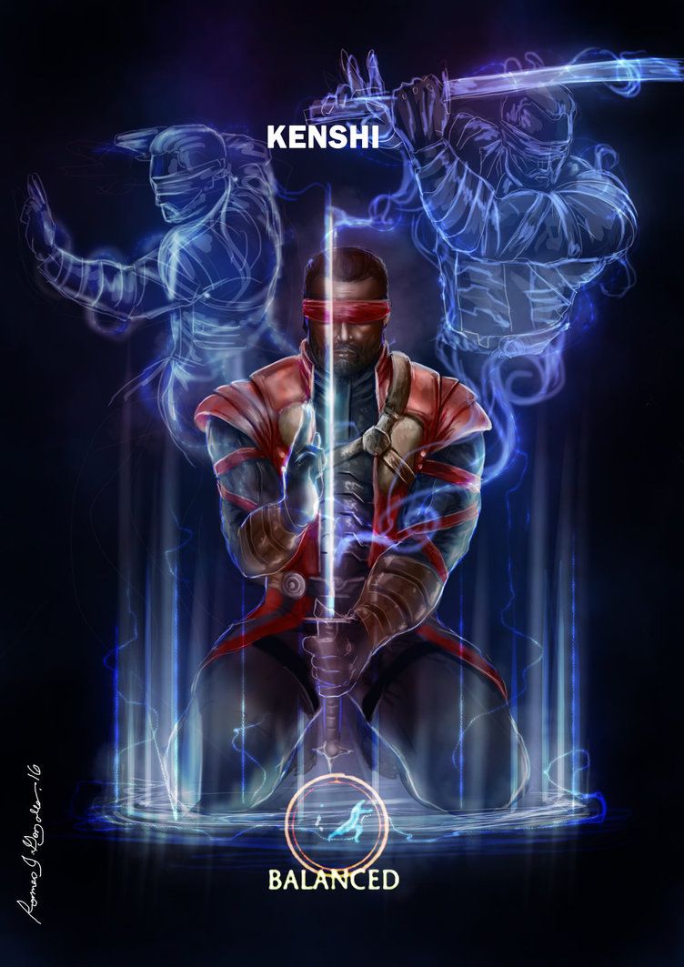 Mortal Kombat X Kenshi Possessed Variation By Grapiqkad