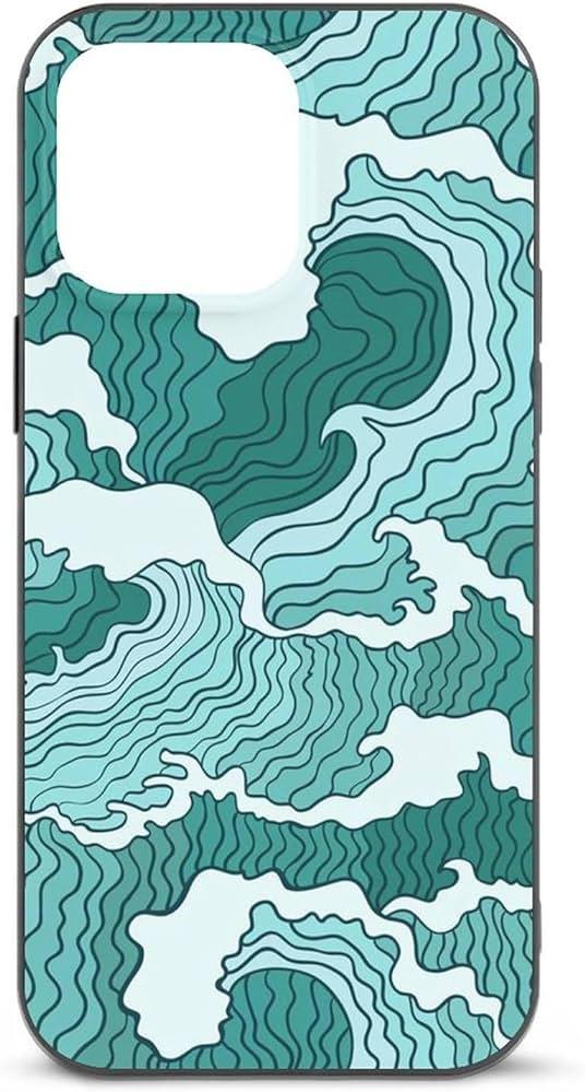Amazoncom Surf Wave Wallpaper Phone Case Compatible for iPhone