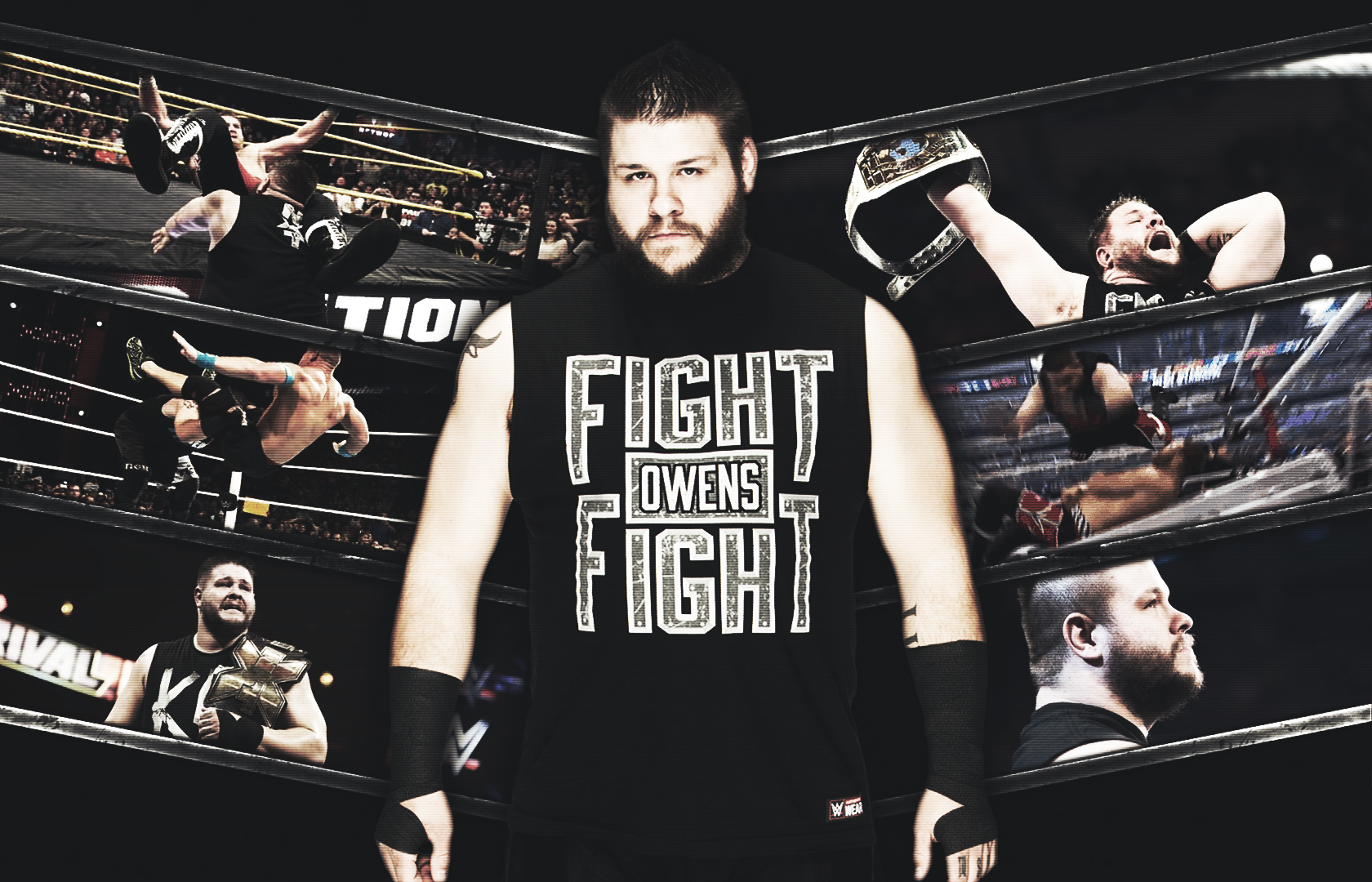 Kevin Owens Wallpaper Color Corrections By