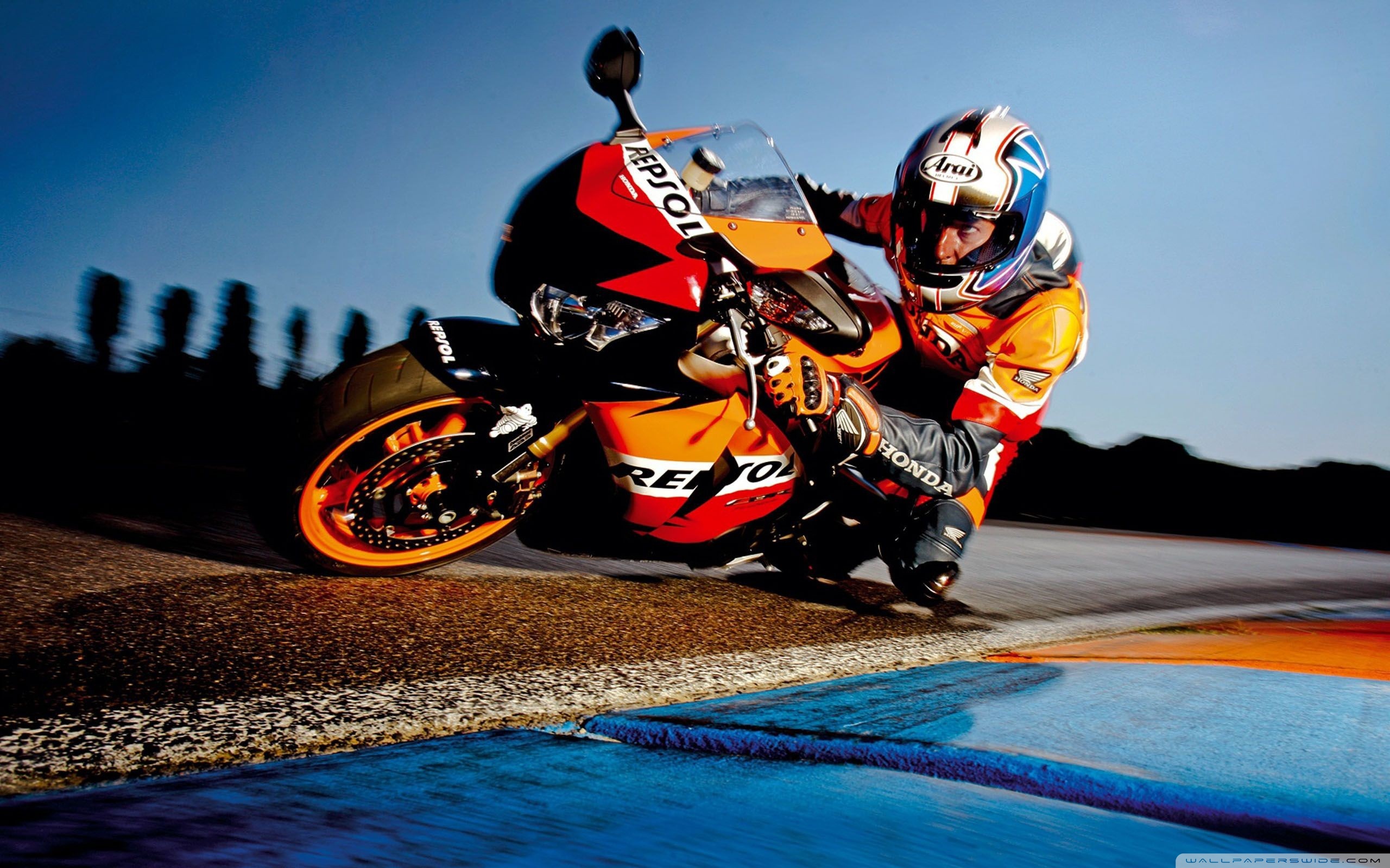 Honda Motorcycle Racing Wallpaper