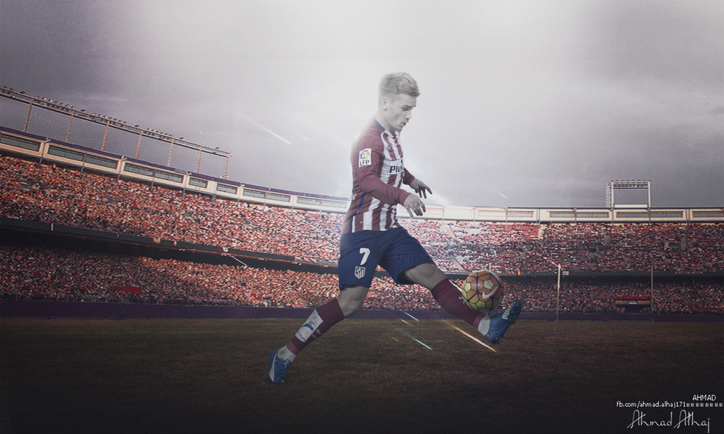 Antoine Griezmann Wallpaper By Ahmad12alhaj